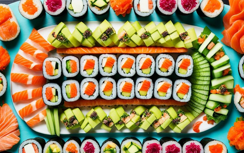 fancy sushi