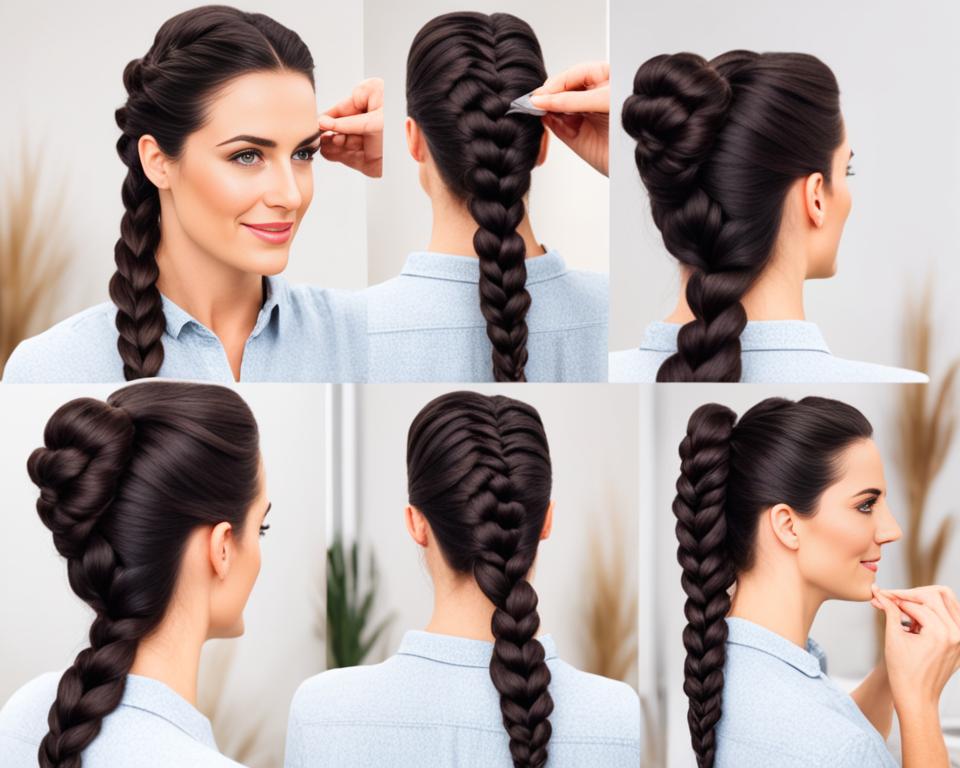 simple french braid hairstyles for black hair