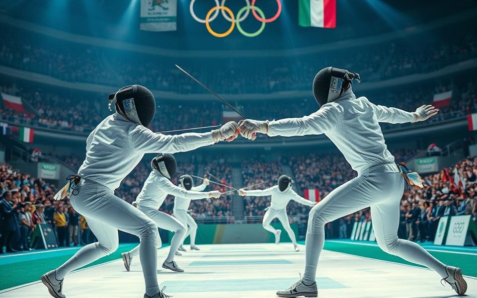 fencing olympics facts