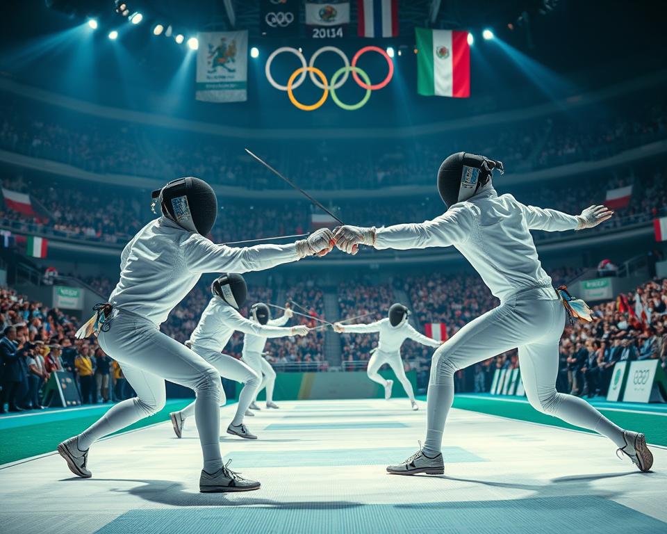 fencing olympics facts